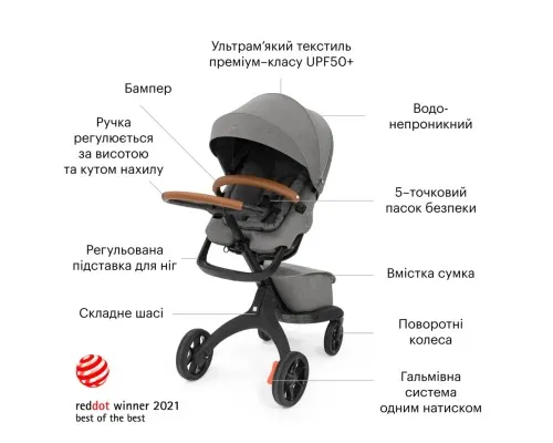 Коляска Stokke Xplory X Modern Grey (571402)