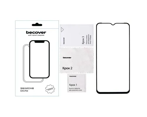 Скло захисне BeCover Ulefone Armor 12s Black (712129)