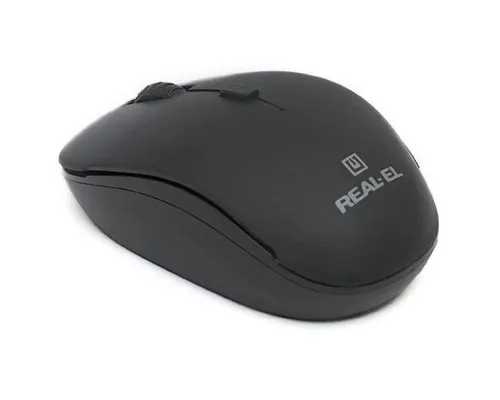 Мишка REAL-EL RM-301 black