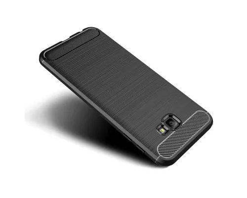 Чохол до мобільного телефона Laudtec для Samsung J4 Plus/J415 Carbon Fiber (Black) (LT-J415F)