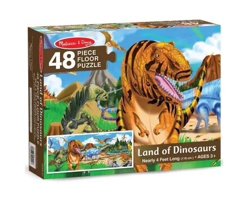 Пазл Melissa&Doug Мега Страны динозавров, 48 элементов (MD10442)