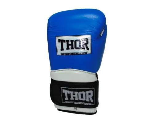 Боксерські рукавички Thor Pro King 10oz Blue/White/Black (8041/03(Leather) Bl/Wh/B10 oz.)