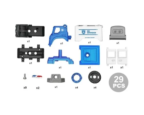 Конструктор Diy Spatial Creativity Полицейская машина (CJ-1614174)
