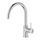 Смеситель Grohe BauClassic OHM sink C-spout EU (31535001)