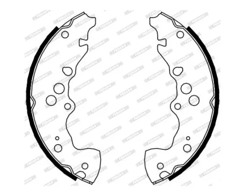 Гальмівні колодки FERODO FSB4115