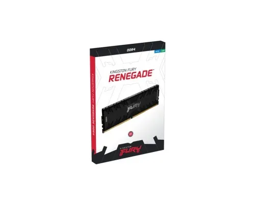 Модуль памяти для компьютера DDR4 16GB (2x8GB) 4000 MHz Renegade Black Kingston Fury (ex.HyperX) (KF440C19RBK2/16)