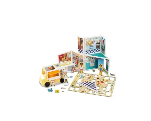 Ігровий набір Melissa&Doug магнітний Магазин піци та морозива (MD30658)