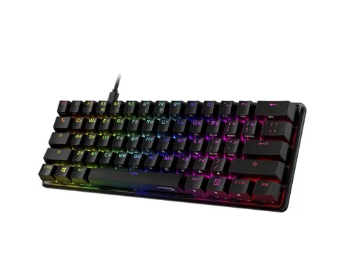 Клавіатура HyperX Alloy Origins 60 Black (4P5N0AA)