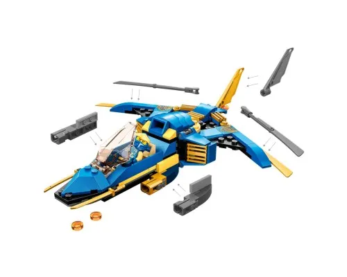 Конструктор LEGO Ninjago Реактивный самолет Джея EVO 146 деталей (71784)