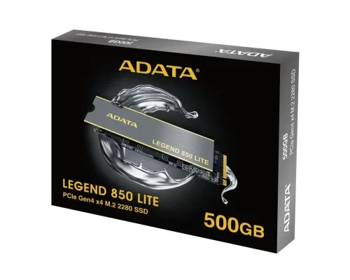 Накопичувач SSD M.2 2280 500GB ADATA (ALEG-850L-500GCS)