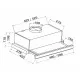 Витяжка кухонна GRANADO Telde 602-700 black (GCH26211)