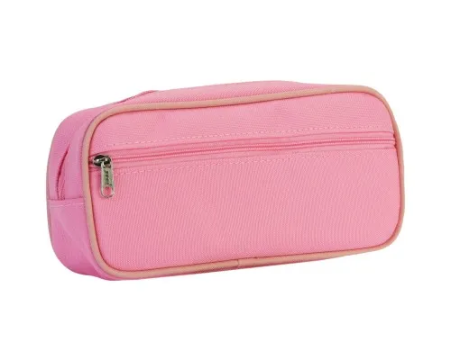 Пенал Cool For School 2 відділення Рожевий (J-2396-pink)