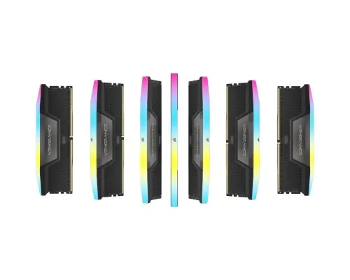 Модуль памяті для компютера DDR5 32GB (2x16GB) 7200 MHz Vengeance RGB Corsair (CMH32GX5M2X7200C34)