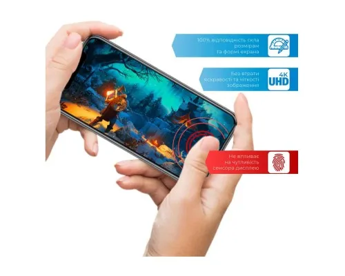 Скло захисне ACCLAB Full Glue VIVO Y15/Y17/Y3 (1283126508974)