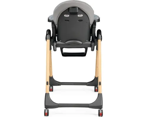 Стілець для годування Peg-Perego Prima Pappa Follow Me Amblance Ice преміум Сірий (IH01000002BL73)