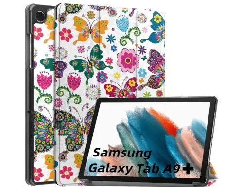 Чохол до планшета BeCover Smart Case Samsung Tab A9 Plus SM-X210/SM-X215/SM-X216 11.0 Butterfly (710312)