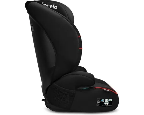 Автокрісло Lionelo Lars I-Size Sporty 15-36 кг Black Red (LO-LARS I-SIZE SPORTY BLACK RED)