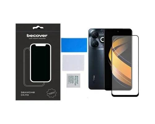 Скло захисне BeCover Infinix Smart 8 (X6525) Black (710482)