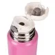 Поильник-непроливайка Yes Термос Fusion с чашкой, 420 мл, розовый (708208)