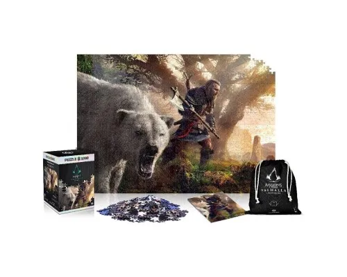 Пазл GoodLoot Assassins Creed Valhalla: Eivor & Polar Bear 1000 елементів (5908305240884)