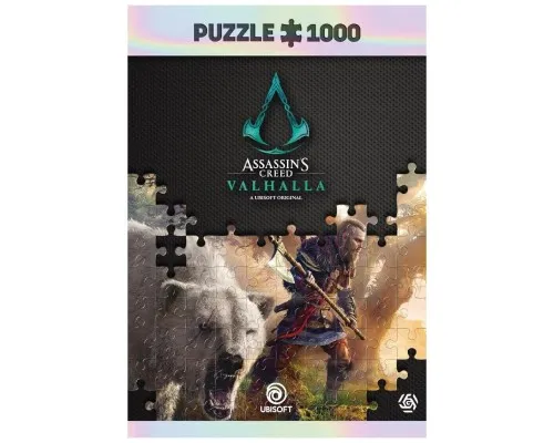 Пазл GoodLoot Assassins Creed Valhalla: Eivor & Polar Bear 1000 елементів (5908305240884)