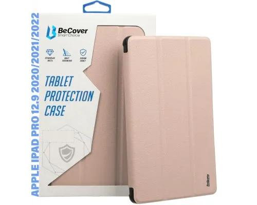 Чехол для планшета BeCover Tri Fold Hard Apple iPad Pro 12.9 2020/2021/2022 Pink (711721)