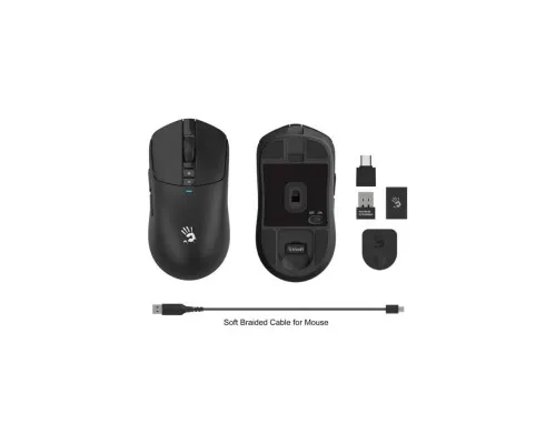 Мишка A4Tech Bloody R72 Ultra Wireless/USB Black (4711421000895)