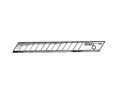 Лезо Stanley 9 мм, 10 шт. (1-11-300)
