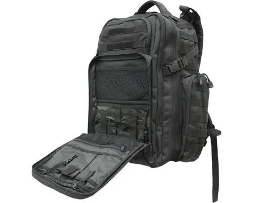 Рюкзак туристичний Leapers UTG 3-Day 44л Black (PVC-P372B)
