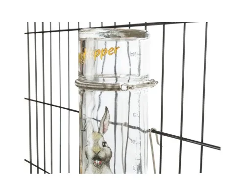 Поилка для грызунов Trixie Honey & Hopper 500 мл (стекло) (4011905604473)