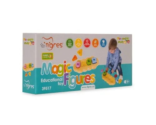 Розвиваюча іграшка Tigres Магічні фігурки 8 елементів в коробці (39517)