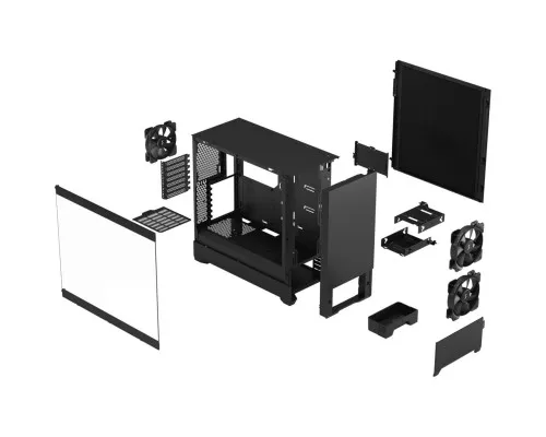 Корпус Fractal Design Pop Silent Black TG Clear Tint (FD-C-POS1A-02)