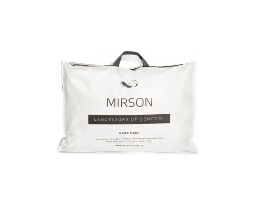 Подушка MirSon пухова Екстра 112 м'яка 60x60 см (2200000005373)