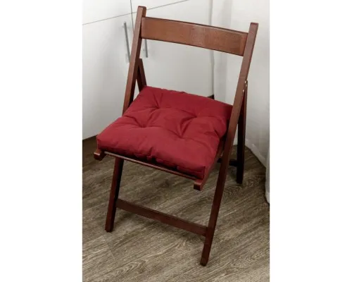 Подушка на стілець Прованс FIESTA Бордо 40х40 см (33512)