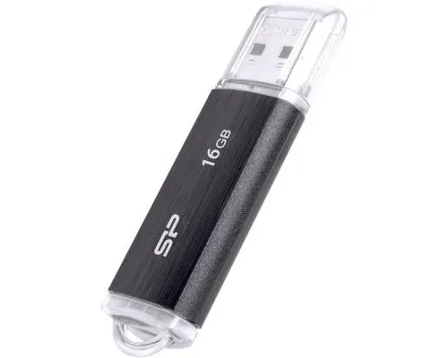 USB флеш накопитель Silicon Power 16GB Ultima U02 Black USB 2.0 (SP016GBUF2U02V1K)