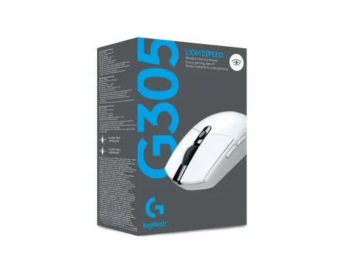 Мышка Logitech G305 Lightspeed White (910-005291)