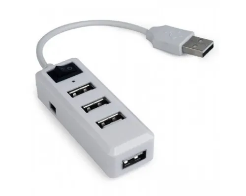 Концентратор 4 port USB 2.0 Gembird (UHB-U2P4-21)