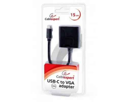 Перехідник Type-C to VGA Cablexpert (AB-CM-VGAF-01)