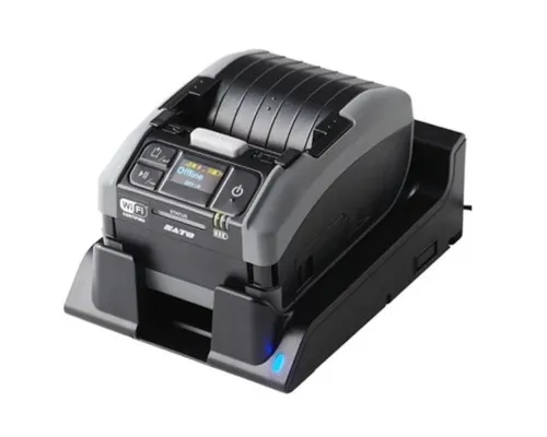 Принтер этикеток Sato PW208NX портативний, USB, Bluetooth, WLAN, Dispenser (WWPW2308G)