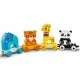Конструктор LEGO DUPLO My First Поезд с животными 15 деталей (10955)