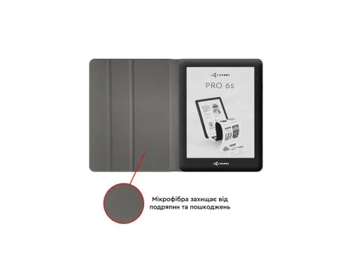 Чехол для электронной книги AirOn Premium AIRBOOK PRO 6S black (4821784627011)