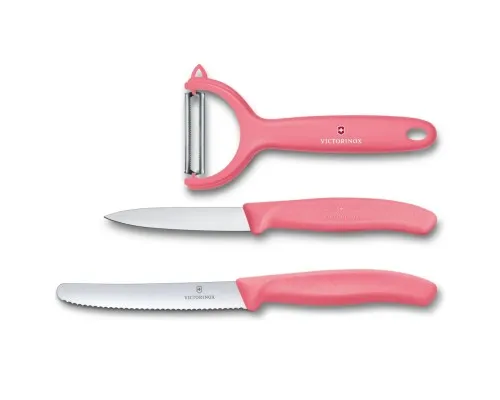 Набір ножів Victorinox SwissClassic Paring Set 3 шт Tomato and Kiwi Red (6.7116.33L12)