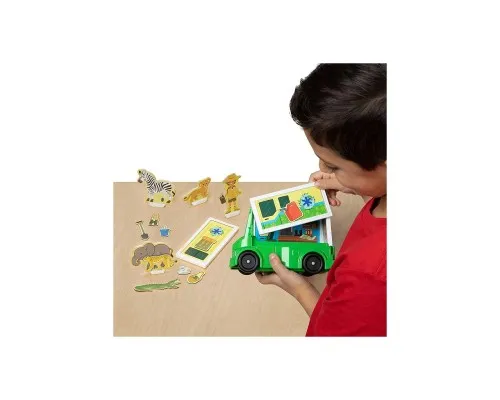 Ігровий набір Melissa&Doug магнітний Сафарі - рятувальна машина (MD30666)