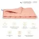 Ковдра MirSon антиалергенна Eco-Soft всесезонна №1733 Eco Light Coral 140x205 см (2200003710229)
