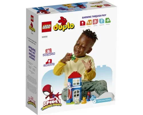 Конструктор LEGO DUPLO Super Heroes Дом Человека-Паука 25 деталей (10995)