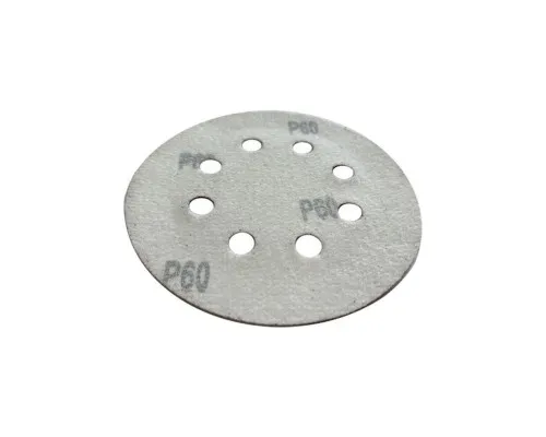 Круг зачистной Зеніт 125 мм с отверстиями под пылевывод (10 шт.) Р60 (12500060)
