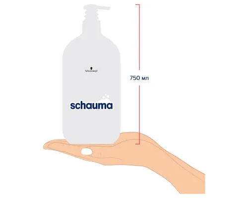Шампунь Schauma Men з екстрактом хмелю для щоденного використання 750 мл (9000101681185)