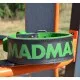 Атлетичний пояс MadMax MFB-302 Quick Release Belt шкіряний Black/Green M (MFB-302_M)