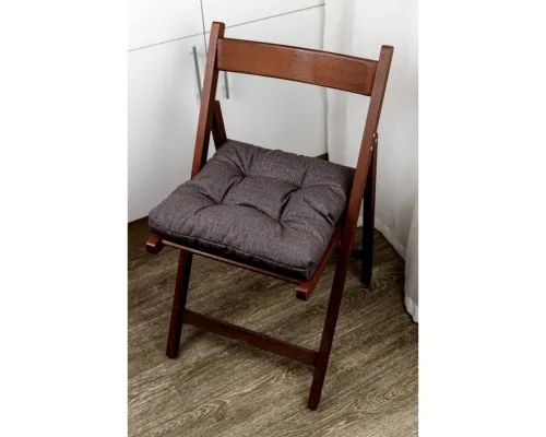 Подушка на стілець Прованс FIESTA Графіт (Мокко) 40х40 см (33522)