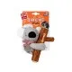 Іграшка для собак GiGwi Shaking Fun Коала з великою пищалкою 22 см (2260)